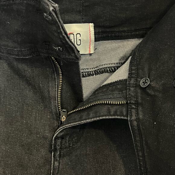 Urban Outfitters BDG Women's Jeans Size 32 Black Flare Legs Wide Waist Band - Picture 12 of 15